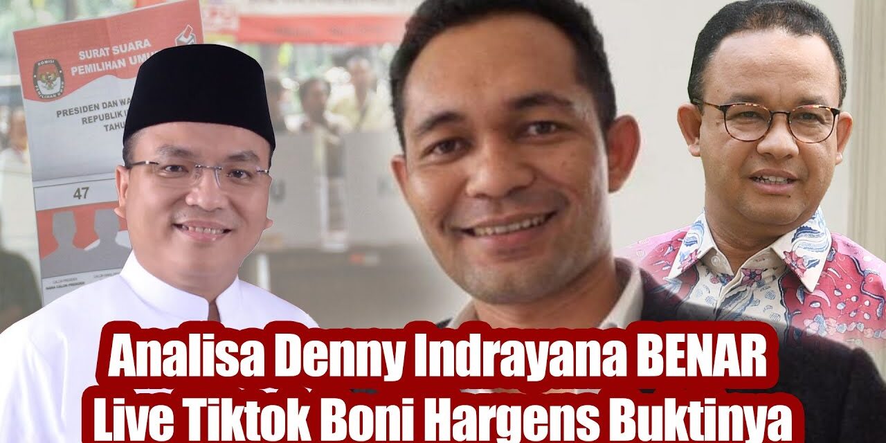 Video: Live Tiktok Boni Hargens, Bukti Analisa Denny Indrayana Benar ??
