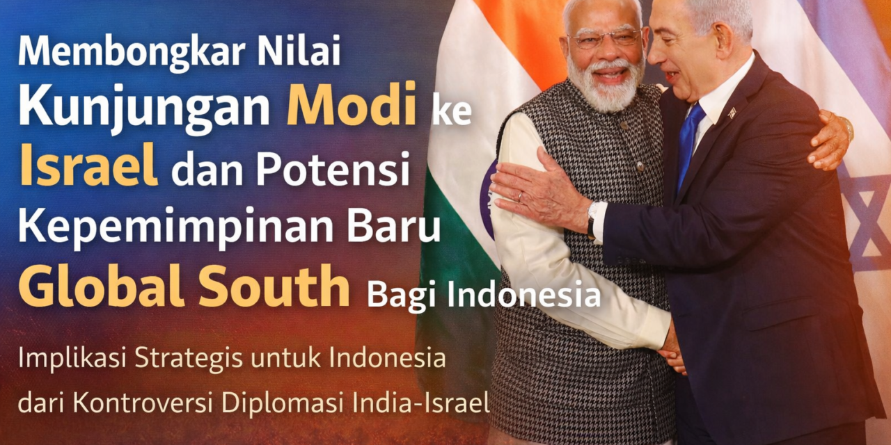 Membongkar Nilai Kunjungan Modi ke Israel