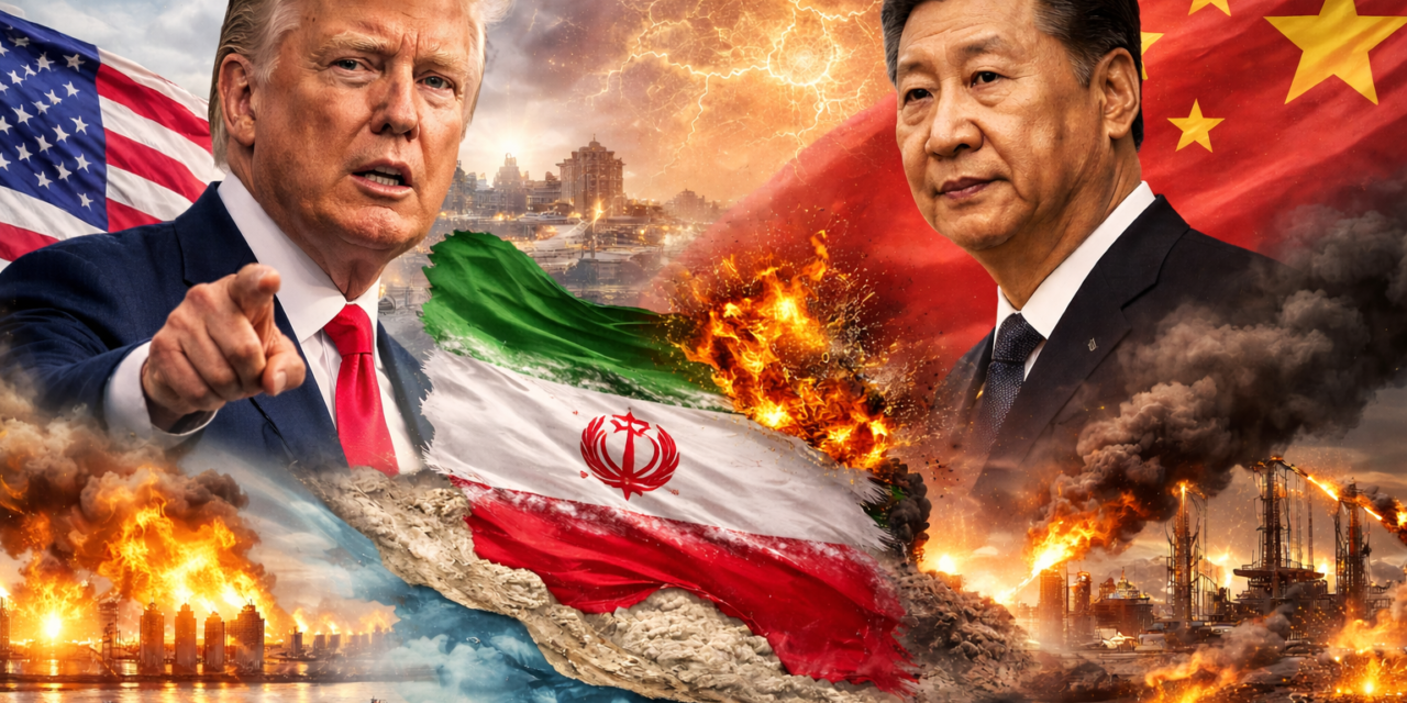 Melemahkan China dengan Membumihanguskan Iran: Siasat AS di Timur Tengah