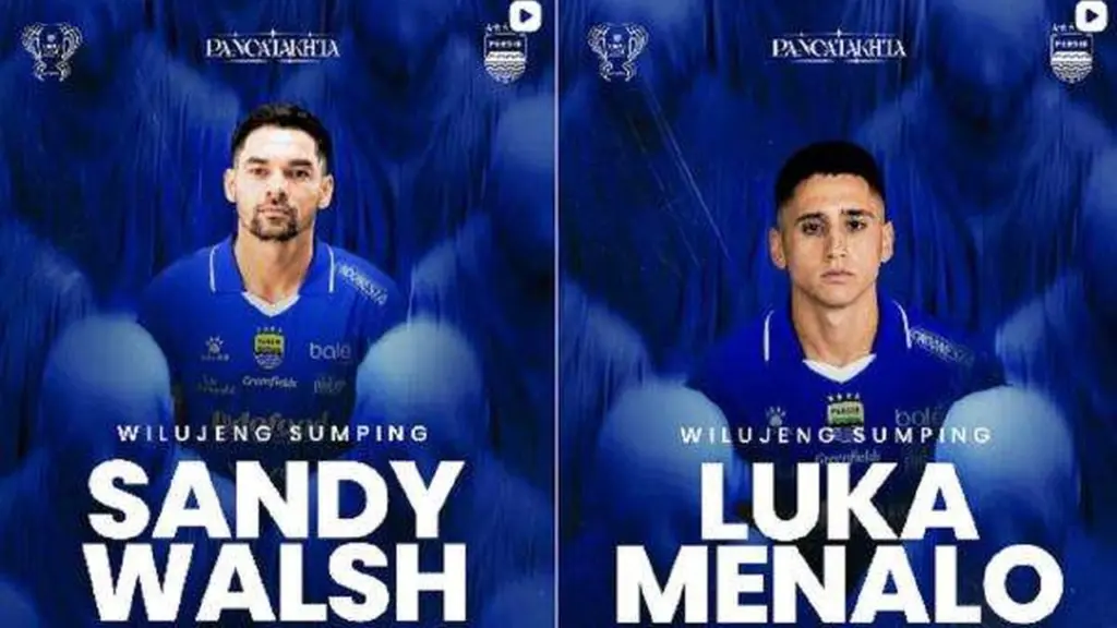 Persib Bandung Resmi Datangkan Sandy Walsh dan Luka Menalo
