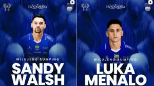 Persib Bandung Resmi Datangkan Sandy Walsh dan Luka Menalo