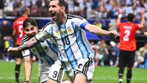 Argentina Catat Rekor Usai Bangkit Menang 3-2 Atas Mesir